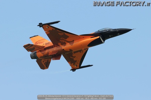 2009-06-26 Zeltweg Airpower 1312 General Dynamics F-16 Fighting Falcon - Dutch Air Force